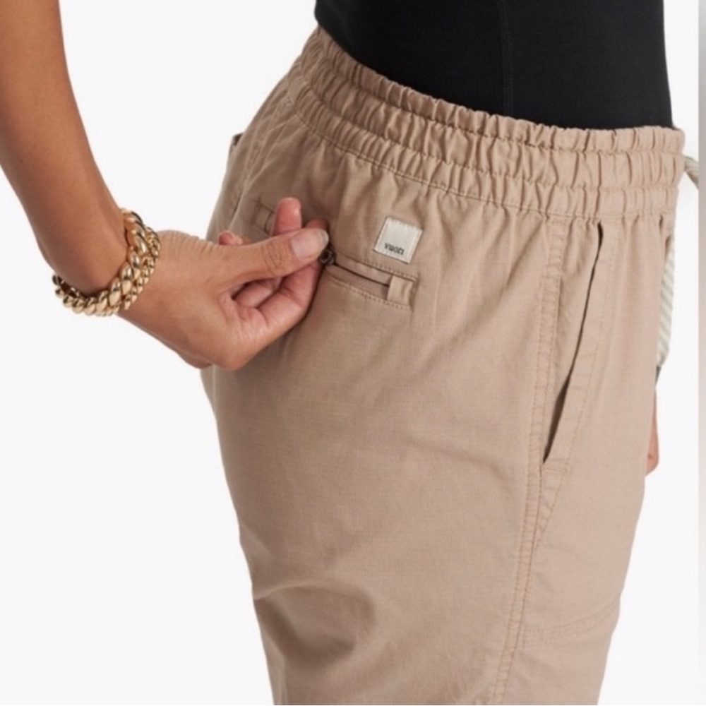 Vuori Vintage Ripstop Pants in Coconut Womens Large - Picture 7 of 11